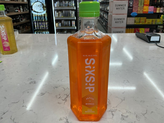 SixSip Peach Mango Hard Refresher (500mL)