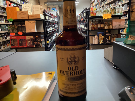 Old Overholt 4 Year Straight Rye Cash Strength (750mL)