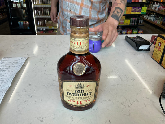 Old Overholt 11yr Cask Strength Rye Whiskey 750mL