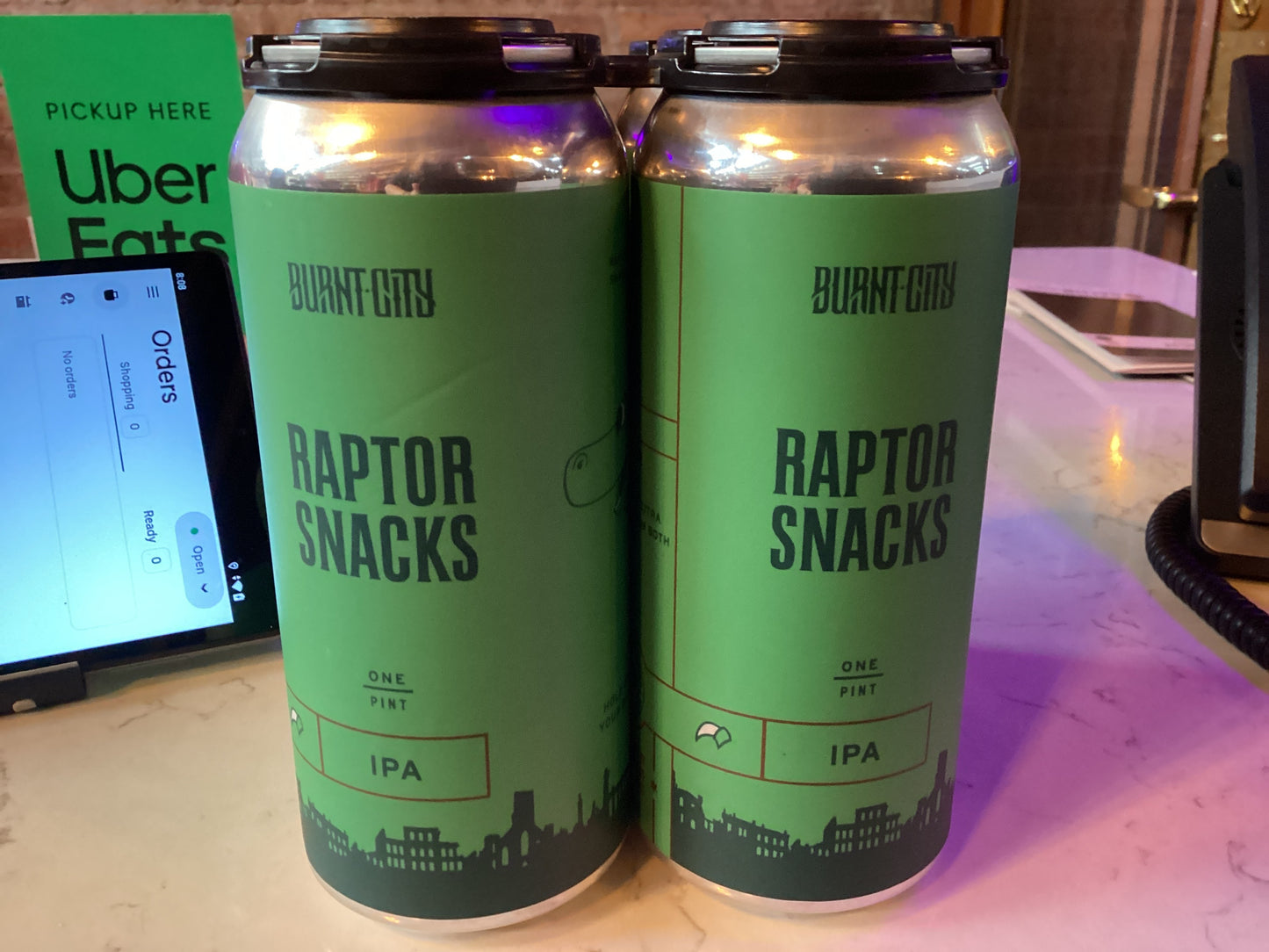 Burnt City Raptor Snacks IPA 4pk