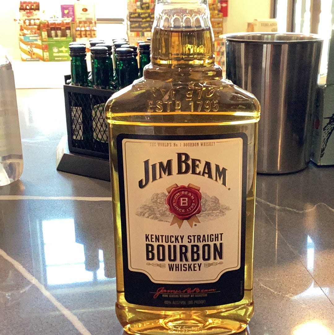 Jim Beam Kentucky Straight Whiskey (375 ML)
