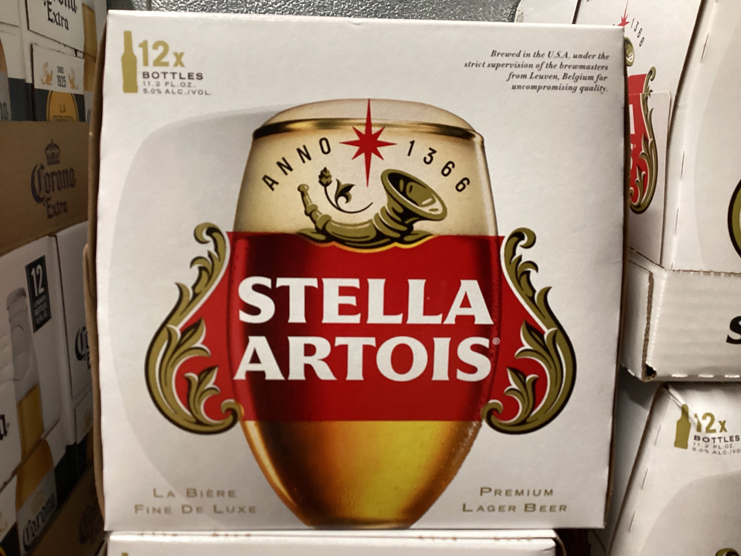 Stella Artois Beer (12pk Bottle)