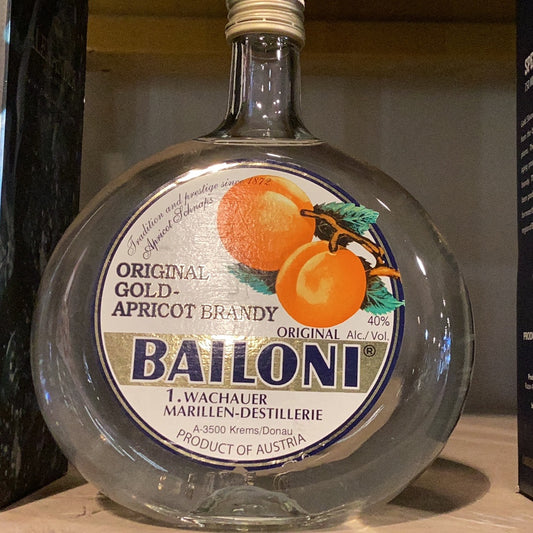 Bailoni Gold Apricot Brandy 750mL