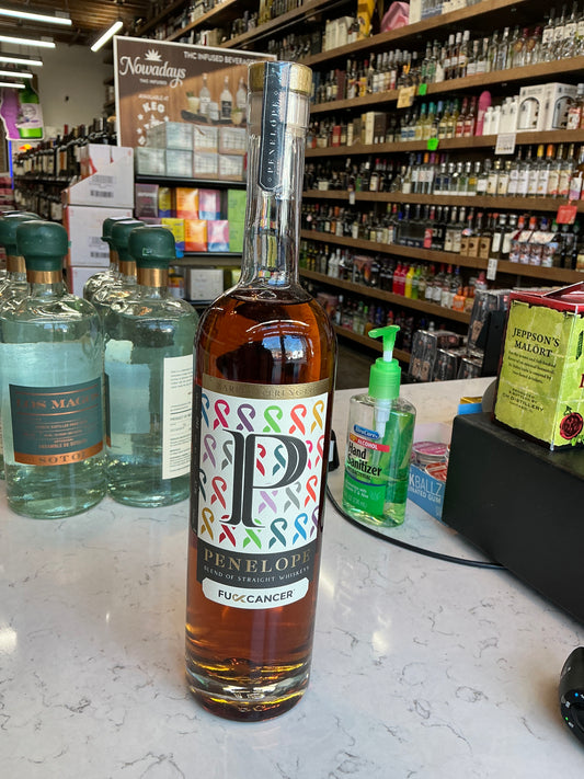 Penelope Fuck Cancer Barrel Strength Straight Whiskey