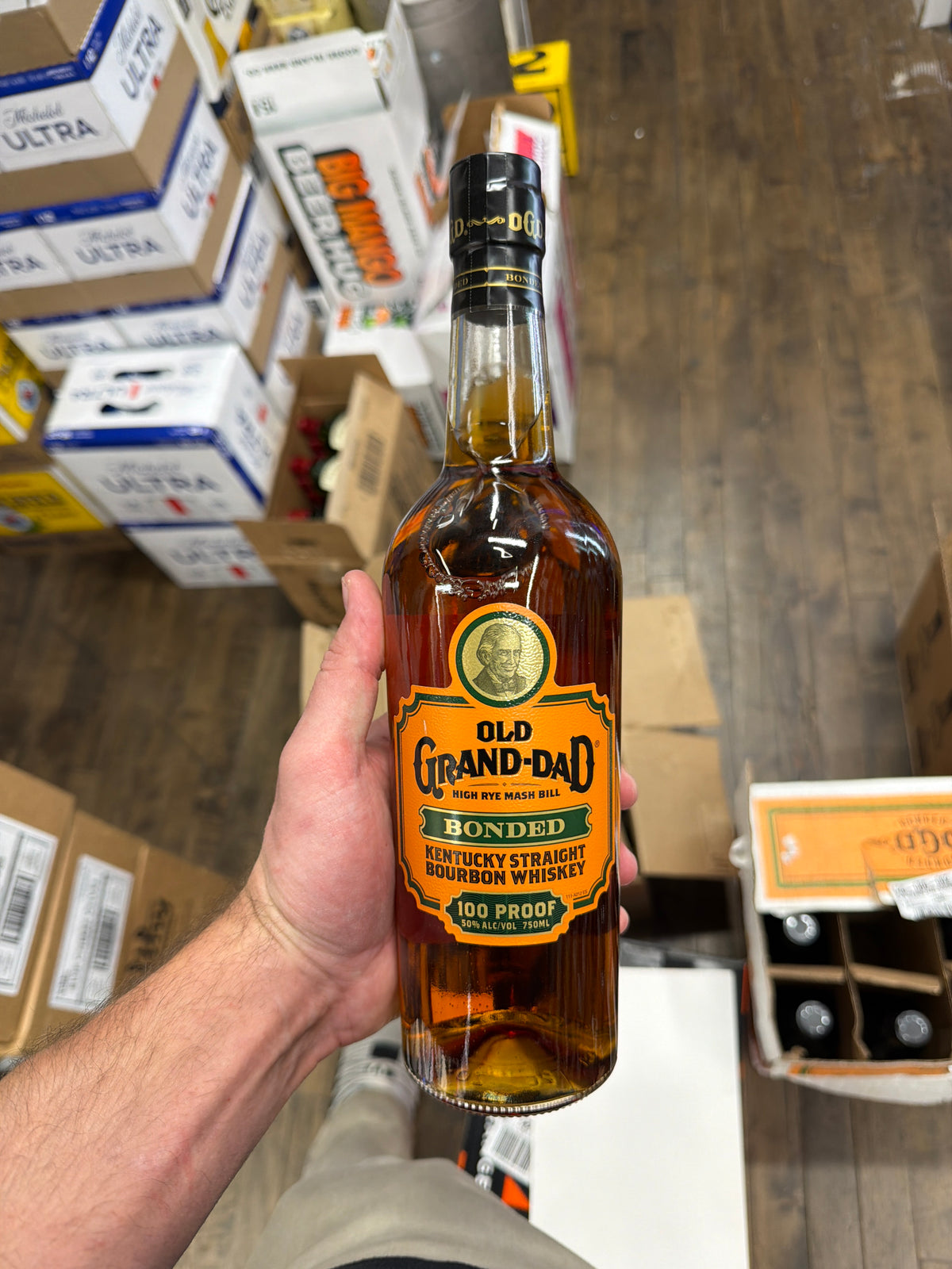 Old Grand Dad Bonded 100 proof