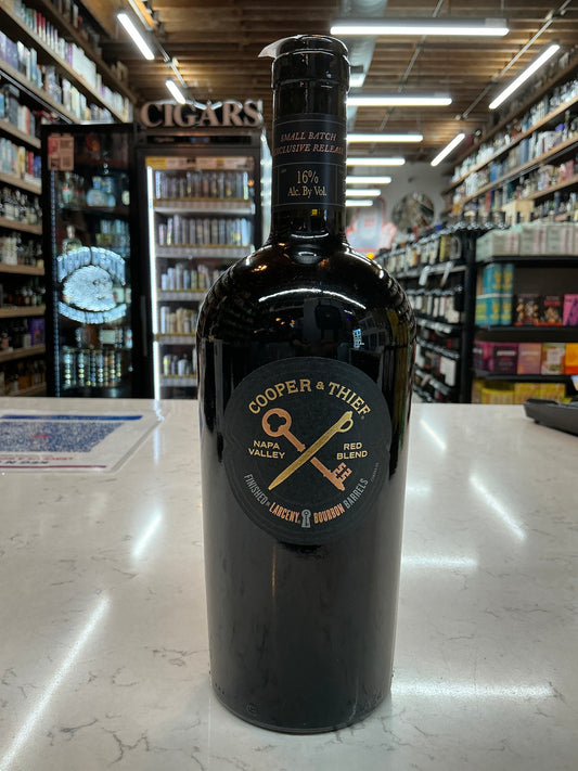 Cooper & Thief Napa Valley Red Blend Finished in Bourbon Barrels