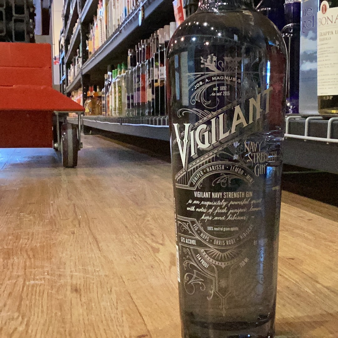 Vigilant Navy Strength Gin 750mL