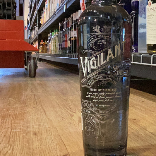 Vigilant Navy Strength Gin 750mL