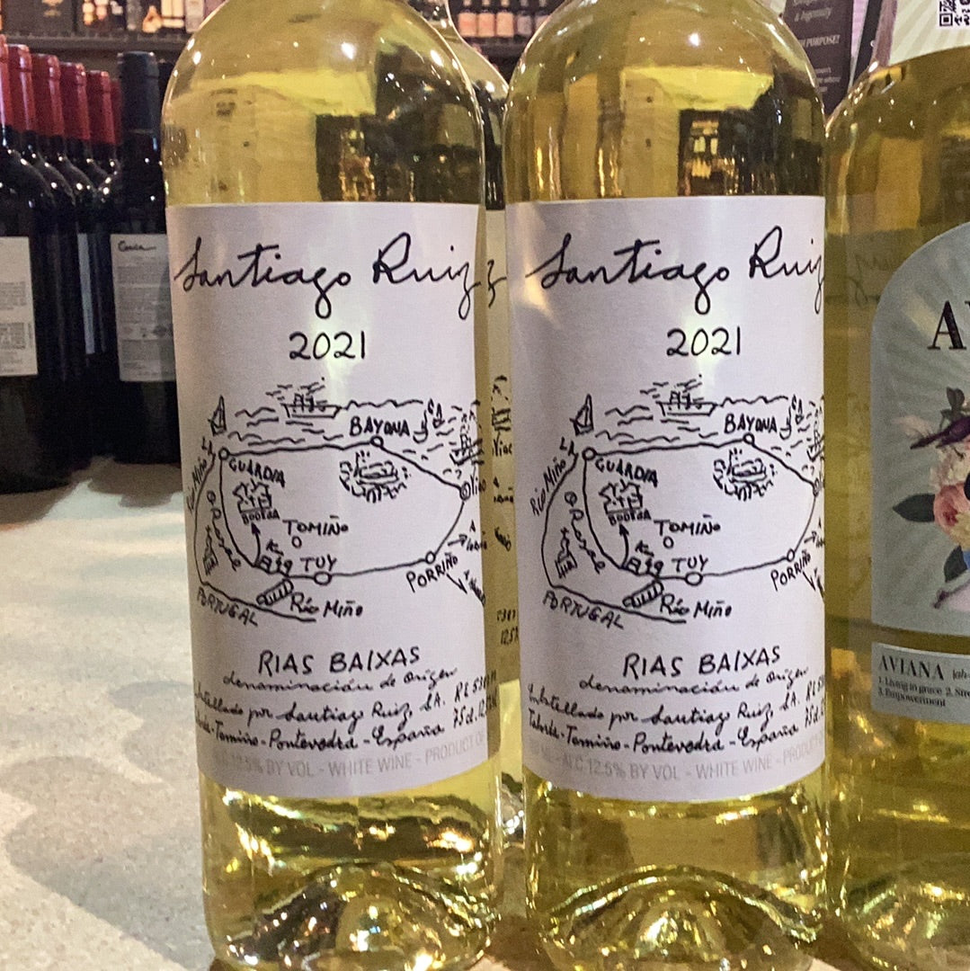 Santiago Ruiz Spanish White Wine (750mL)
