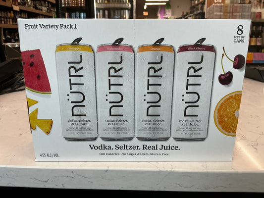 Nutrl Variety Pack Vodka Seltzer (8pk)