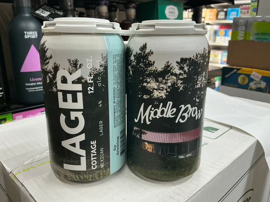 Middle brow cottage 12oz - 4 pack cans