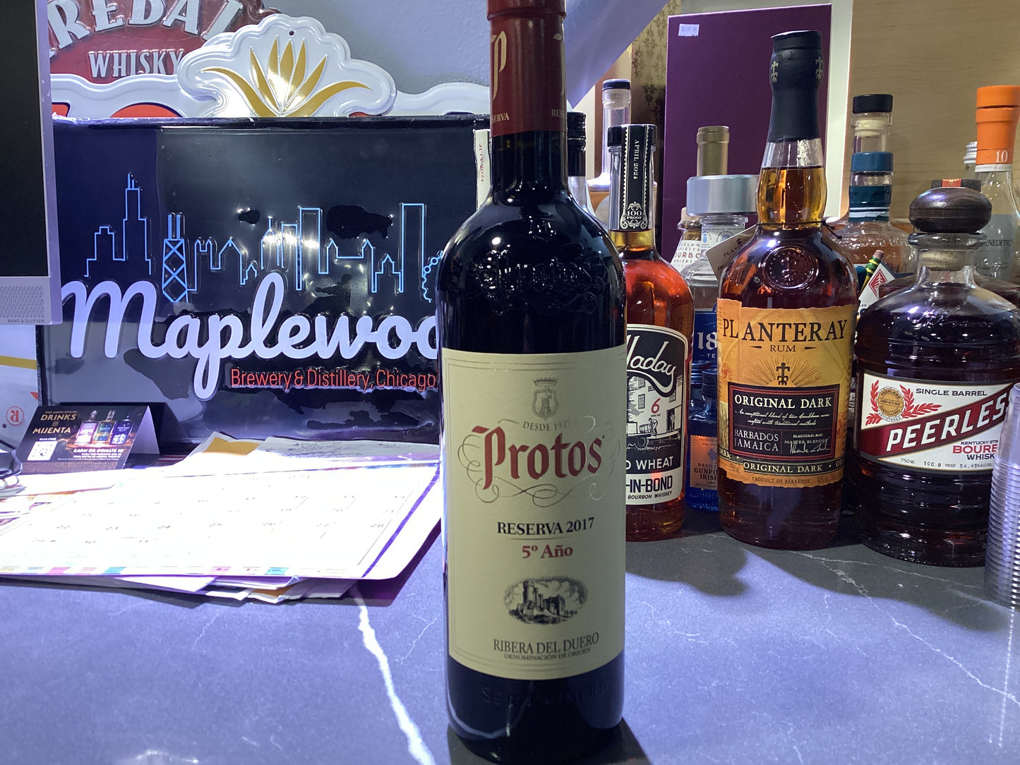 Protos Reserva Spanish Red Wine (750mL)