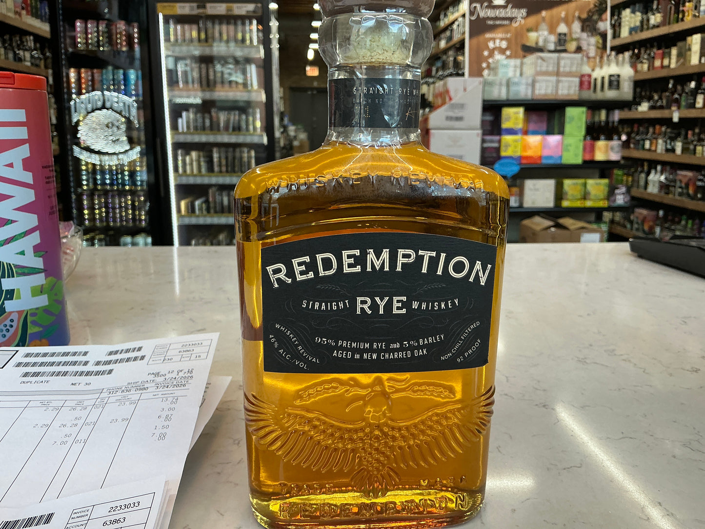 Redemption Rye Whiskey 750mL