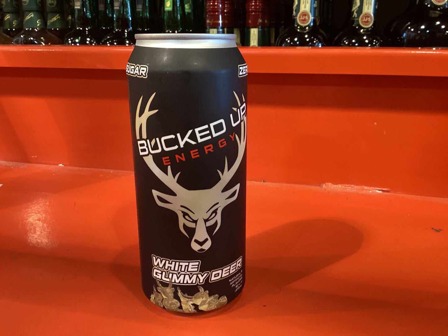 Bucked up WhiteGummy deer 16oz
