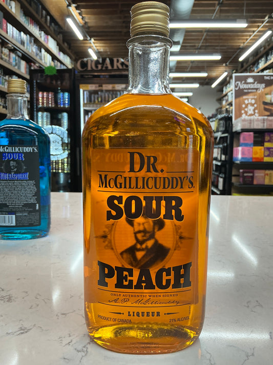 Dr McGillicuddys Sour Peach (750 mL)