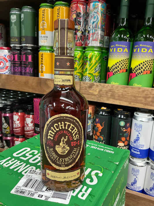 Michters Limited Release Barrel Strength Sour Mash Whiskey 750mL