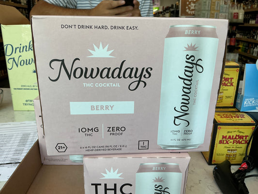 Nowadays Berry 10mg 16oz Cans 6-Pack