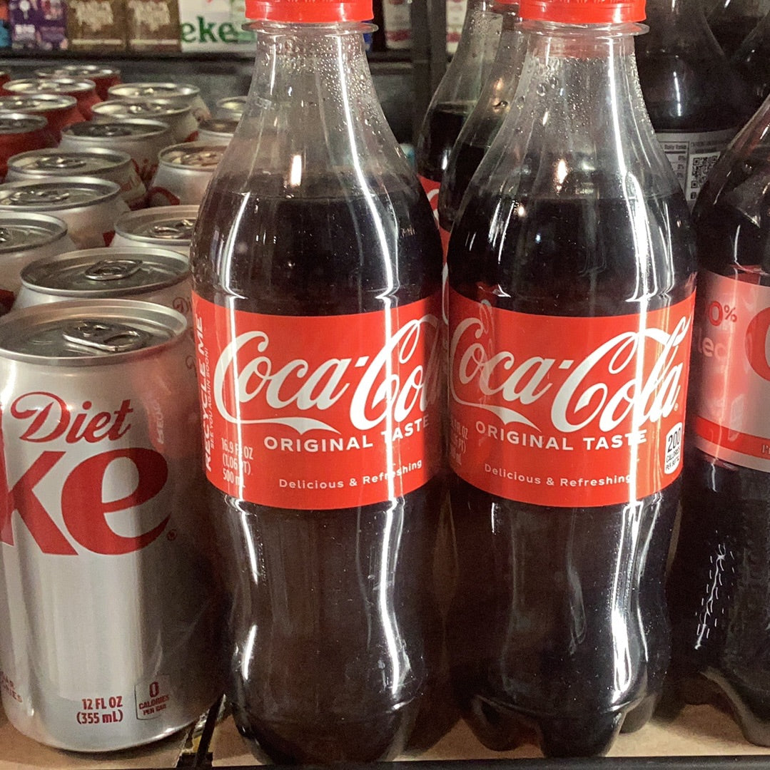 Coca Cola (16.9oz)