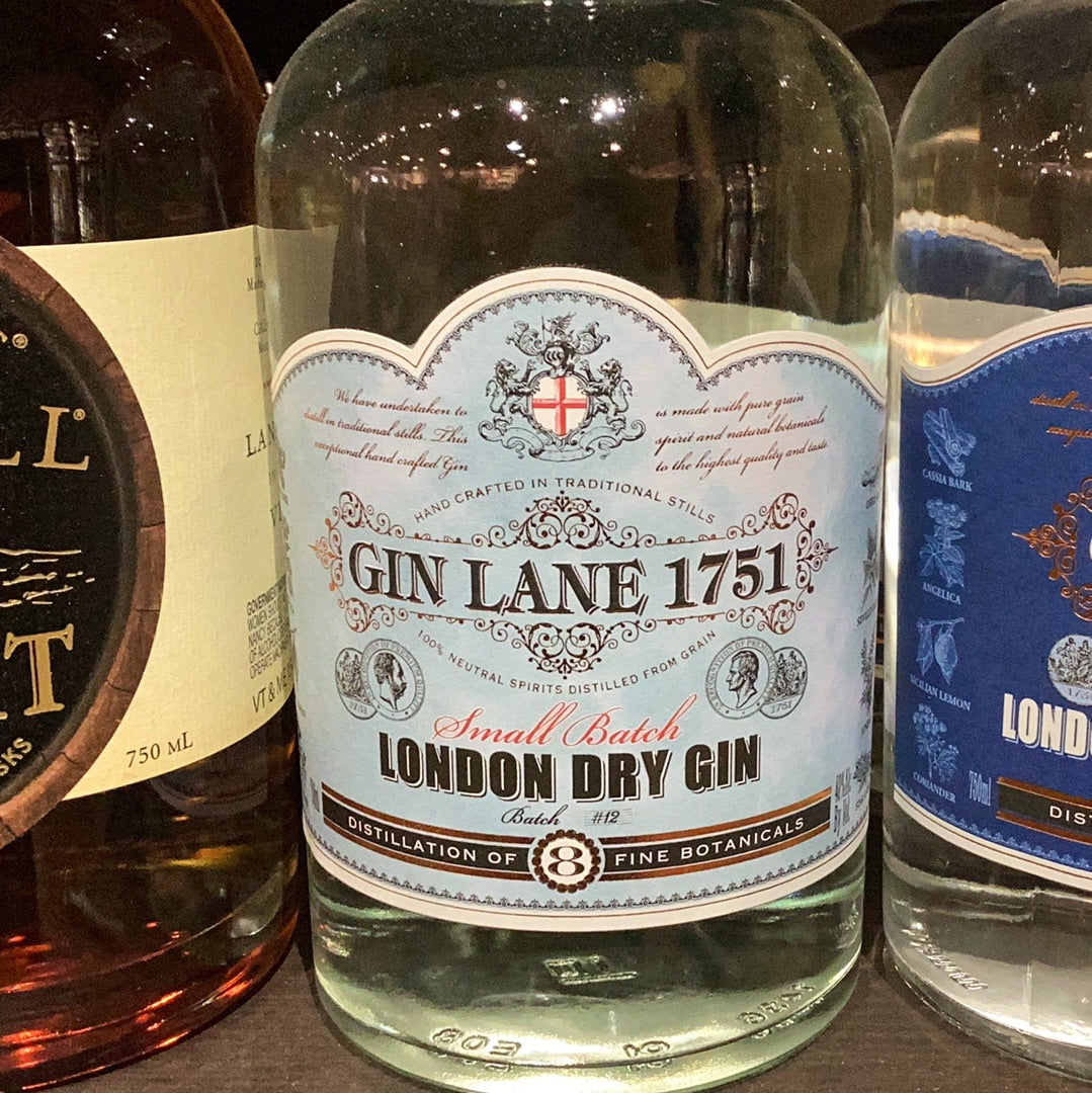 Gin Lane 1751 London Dry Gin 750ml