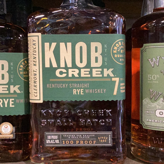 Knob Creek 7yr Rye 750mL