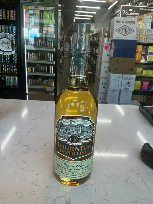 Thornton Distilling Prairie Peat American Single Malt Whiskey 750mL
