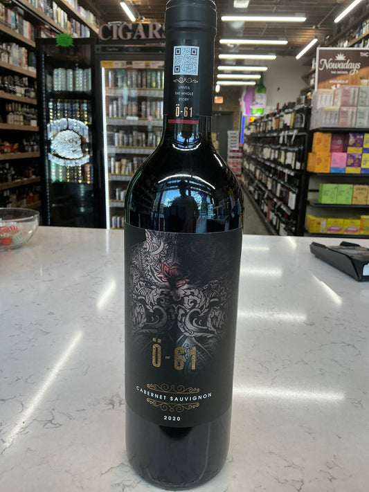 0-61 Cabernet Sauvignon Wine (750mL)
