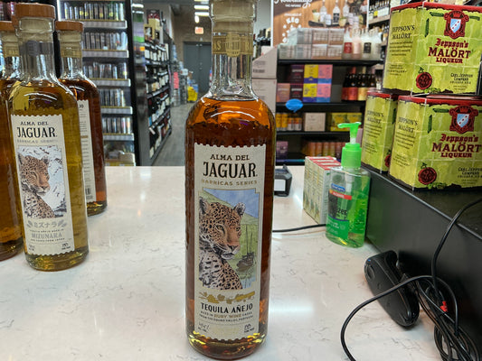 Alma Del Jaguar Tequila Anejo Ruby Wine 750mL