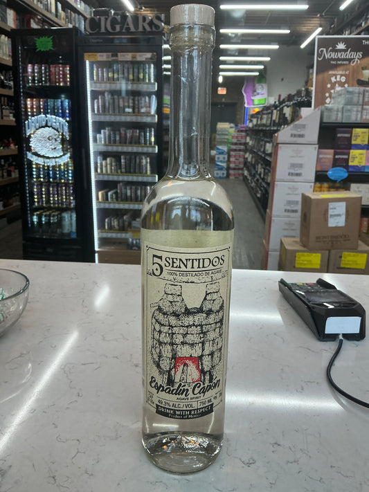 5 Sentidos Espadin Capon (104 proof) Alberto Martinez 750mL