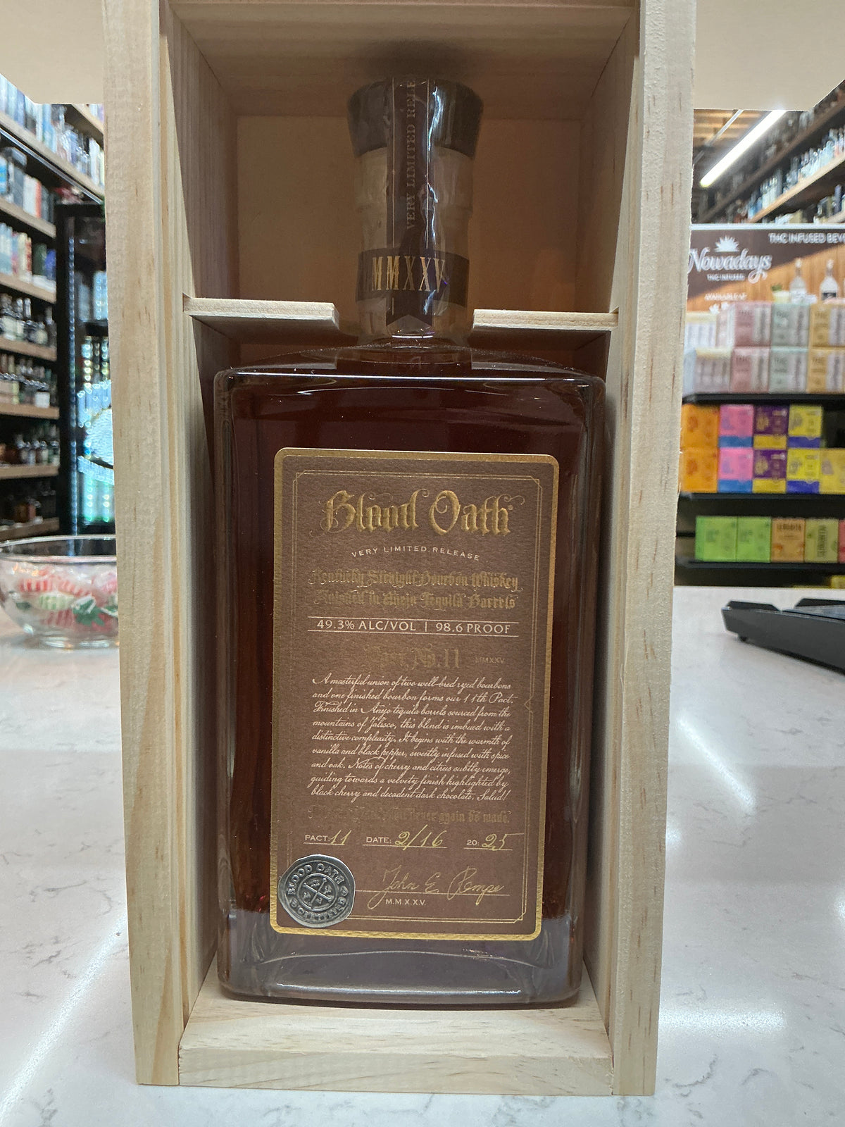 Blood Oath Pact No 11 Bourbon Whiskey (750mL)