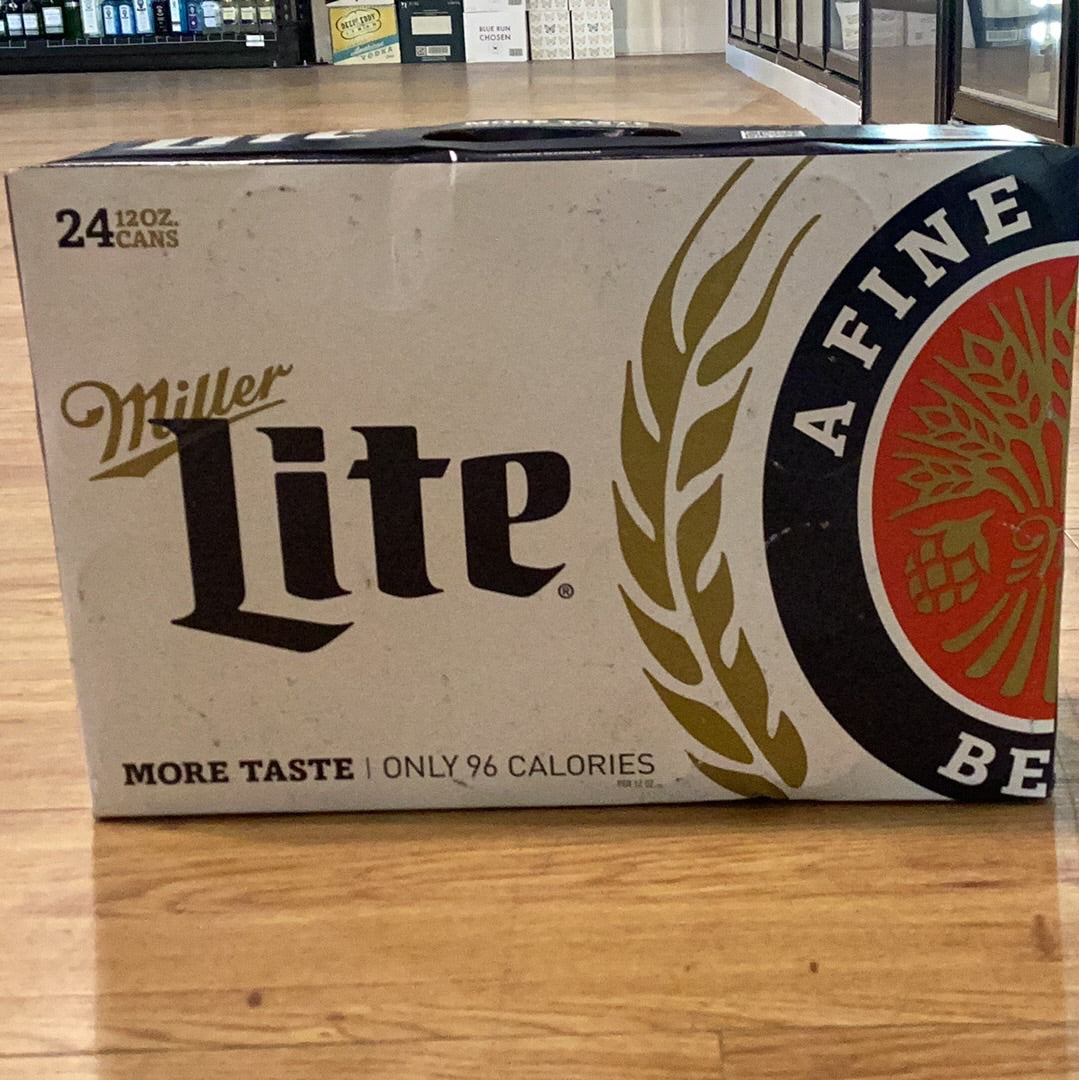 Miller Lite 24pk cans