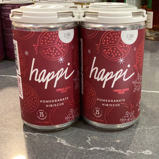 Happi Pomegranate Hibiscus (4pk)