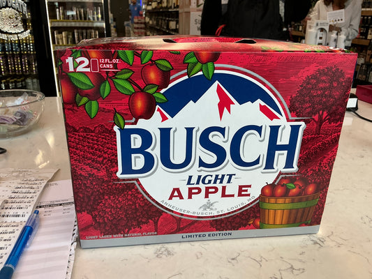 Busch Light Apple Beer (12pk)