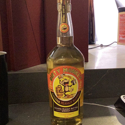 Dirty Monkey Banana Peanut Butter Whiskey (750mL)