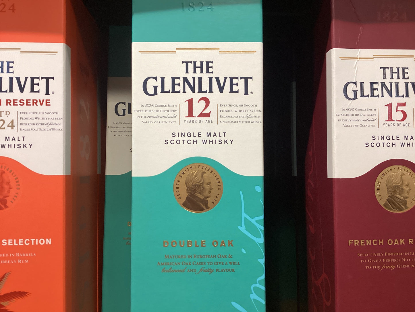Glenlivet 12 Year Single Malt Scotch (750mL)