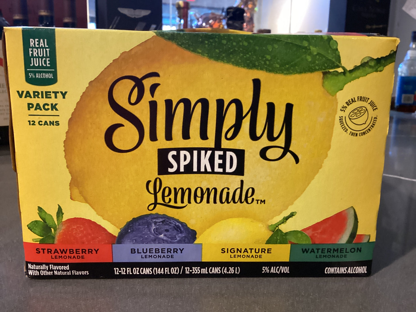 Simply Spiked Lemonade Variety Pack (12pk)