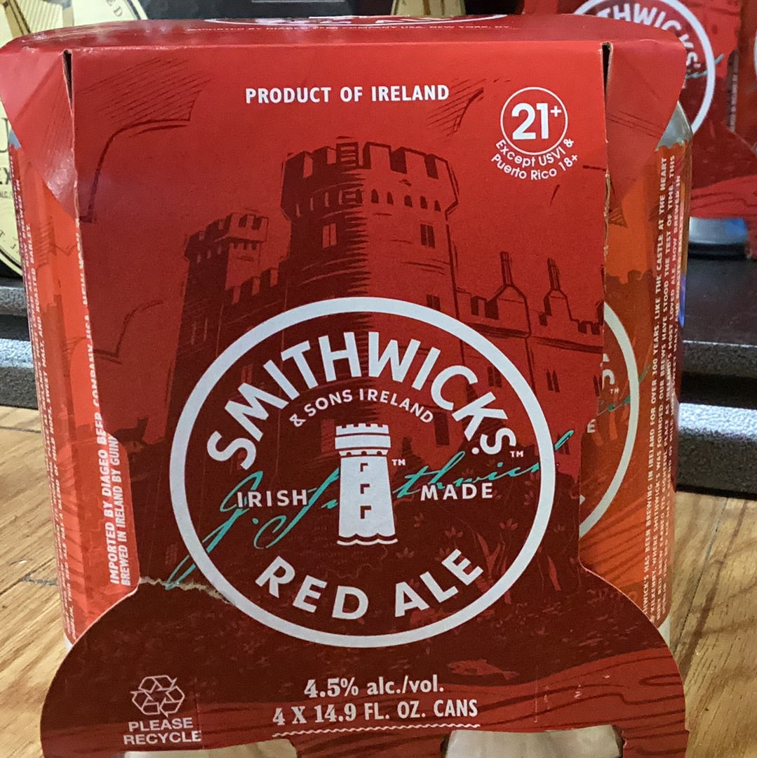 Smithwicks Beer 4pk