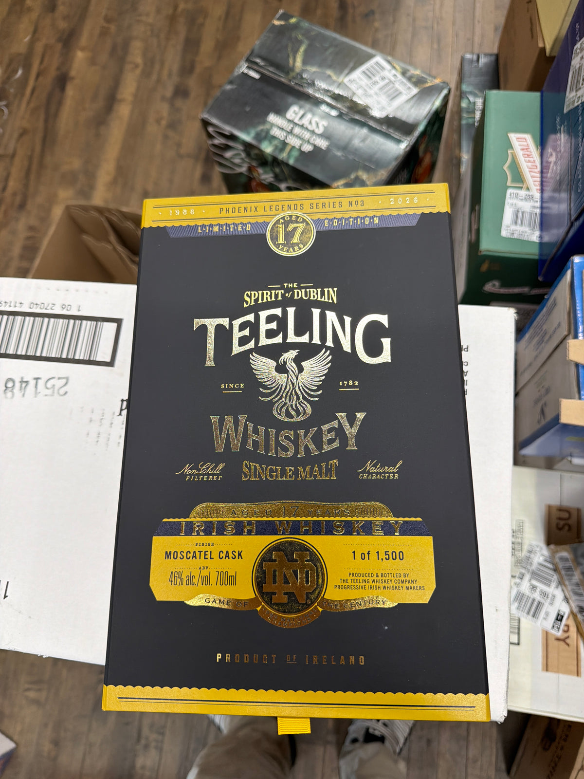 Teeling Phoenix Legend 17 Year Notre Dame V.3 Irish Whiskey (700mL)
