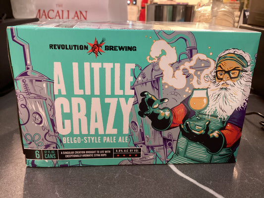 Revolution A Little Crazy Pale Ale 6pk cans