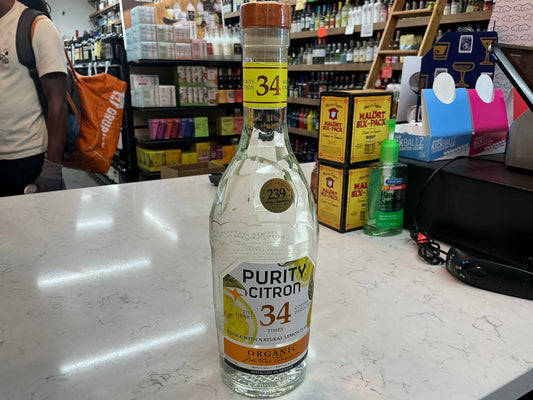 Purity Citron 34 Vodka 750mL