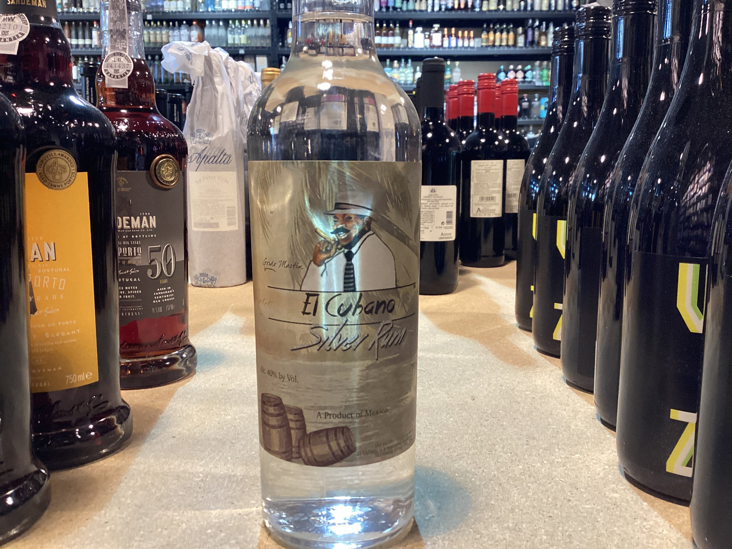 El Cubano Silve Rum 750mL