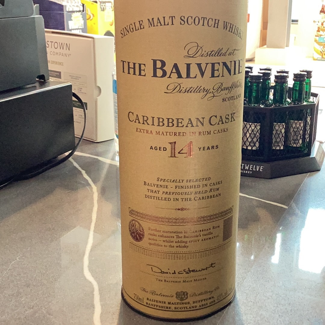The Balvenie Caribbean Cask 14yr Single Malt Scotch 750mL