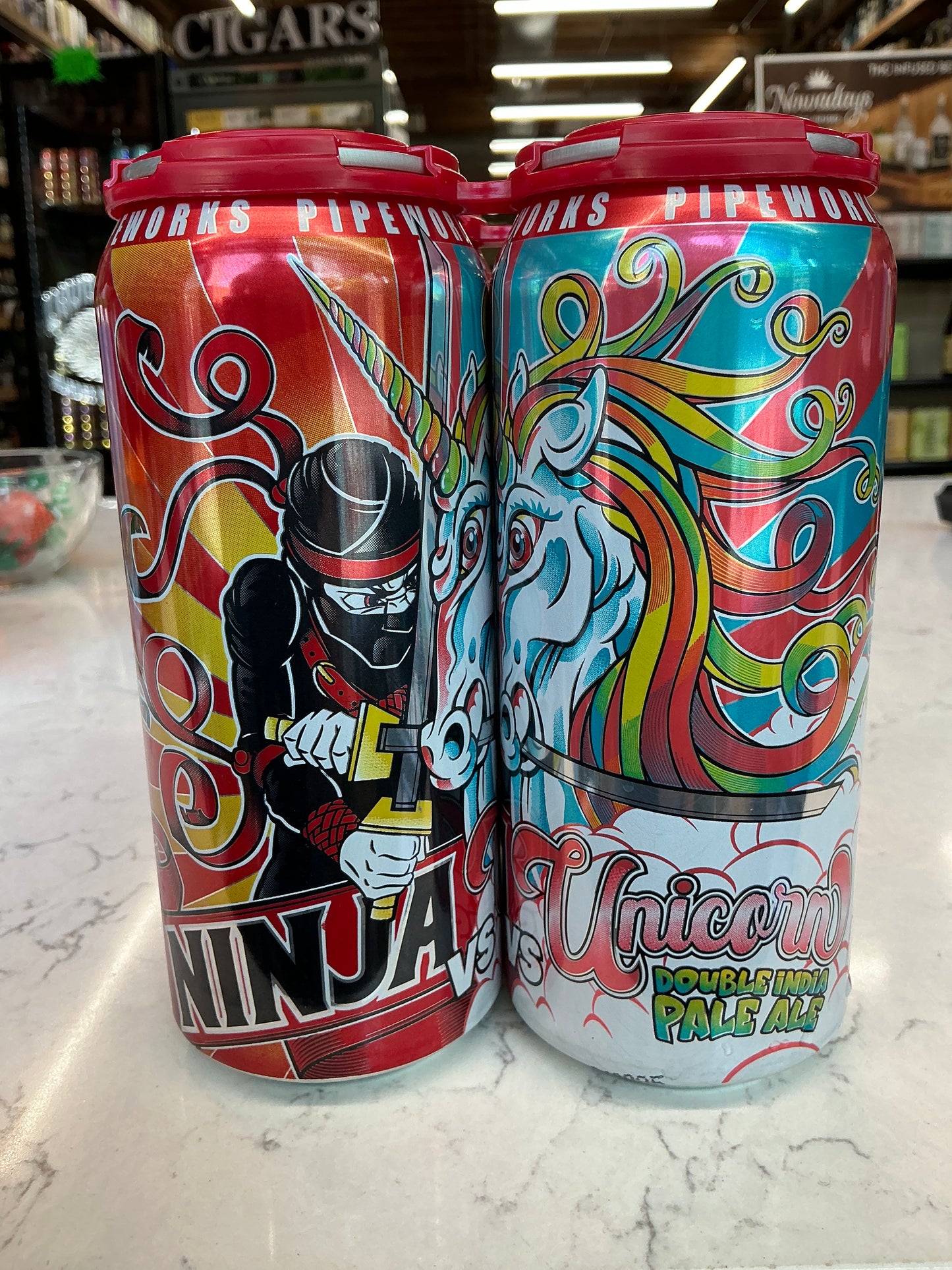 Pipeworks Ninja Vs. Unicorn Double IPA (4 pack)