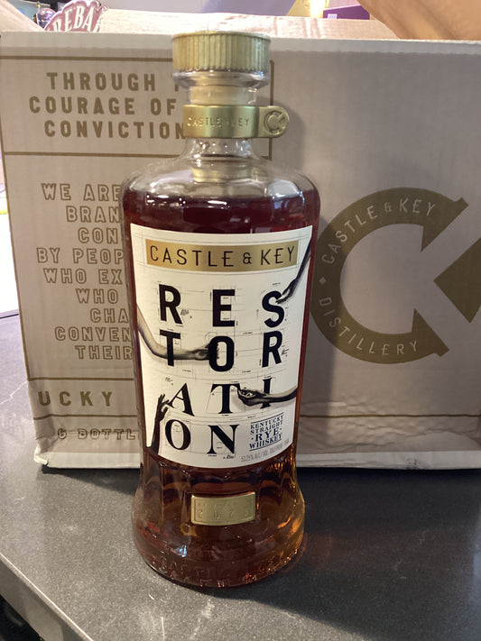 Castle and Key Restoration Rye (750ml)