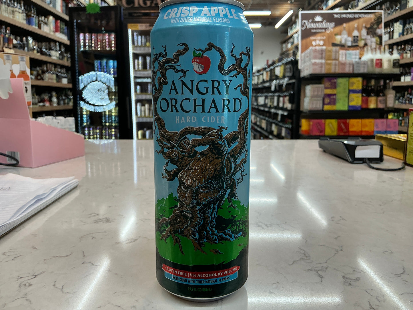 Angry Orchard Crisp Apple Cider 19oz can