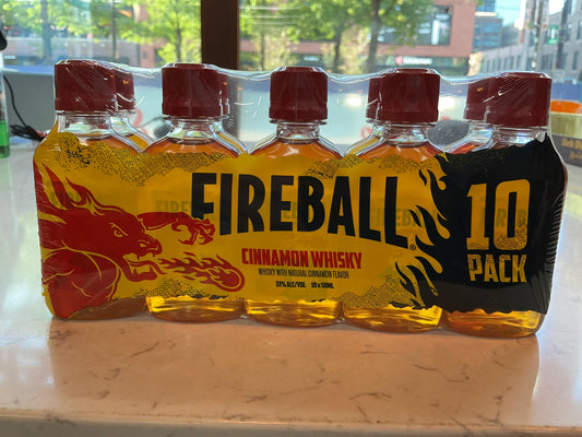 Fireball Cinnamon Whiskey 10Pk (10x50mL)