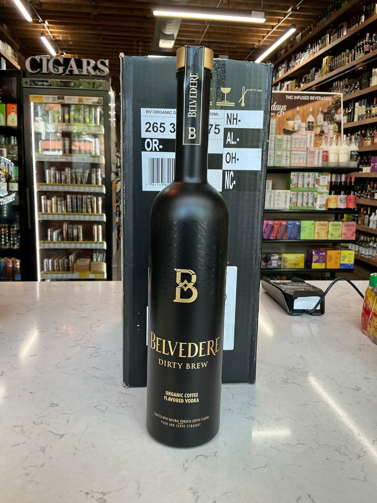 Belvedere “Dirty Brew” Coffee Flavored Vodka 750mL