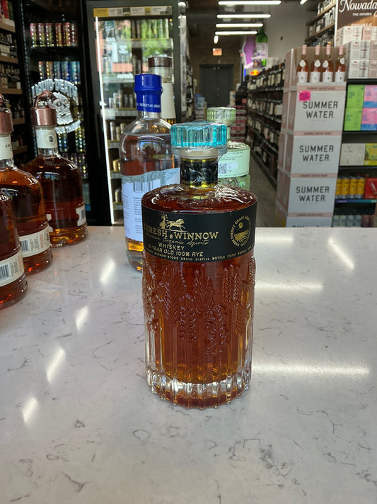 Thresh & Winnow 10yr 100% Rye Whiskey 750mL