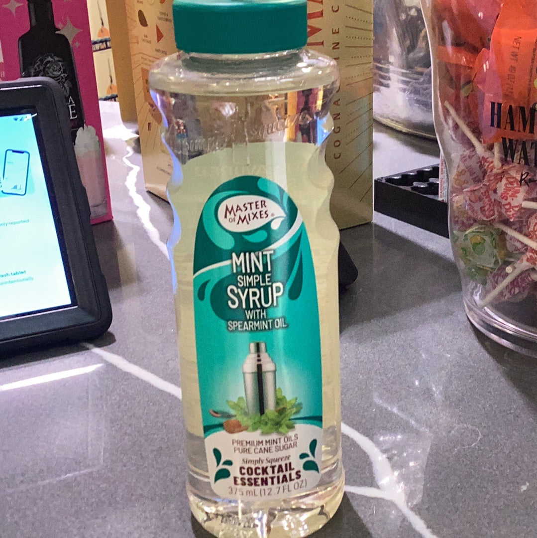 Master of Mixes Essentials Mint Syrup(375mL)
