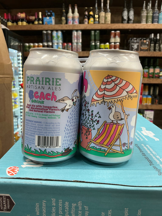 Prairie Artisan Ales “Beach Drink” 4 Pack Cans
