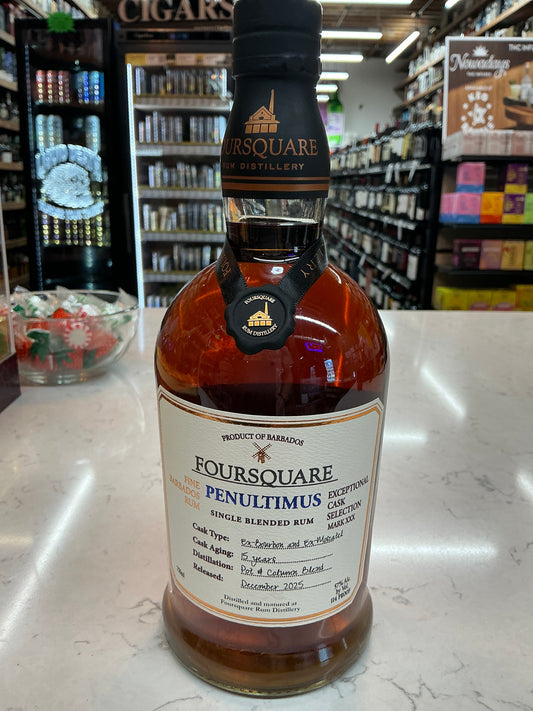 Foursquare Penultimus 15 Year Rum (750mL)